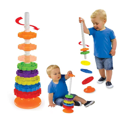 Brinquedo Didático Giro Mágico -  Para Bebê 1 Ano