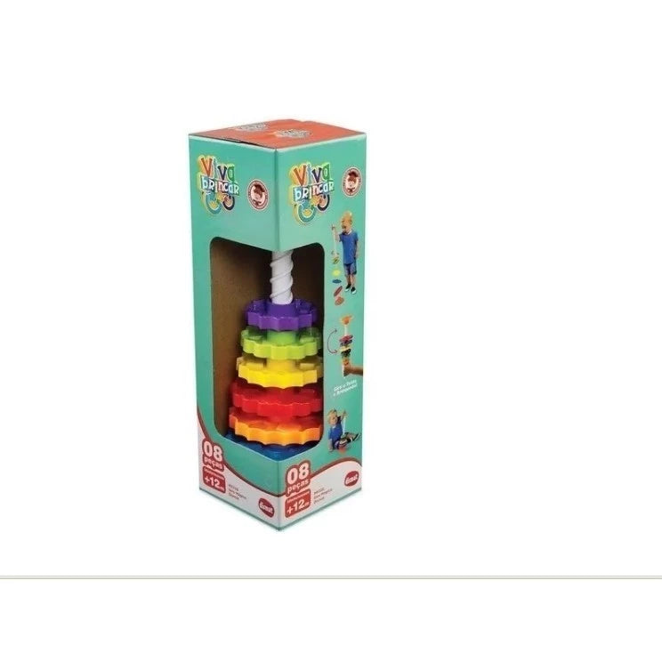 Brinquedo Didático Giro Mágico -  Para Bebê 1 Ano